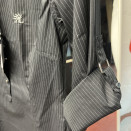 Chemise concours Ledermann noir (S) neuf occasion