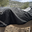 Couvre-reins imperméable doublé + bonnet Alexandra Ledermann (145 cm) occasion