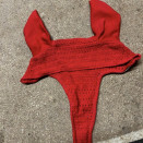 Bonnet équitation rouge (poney) neuf occasion