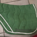 Tapis de selle Equithème vert coupé (poney) occasion