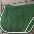 Tapis de selle Equithème vert coupé (poney) occasion