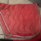tapis de selle Equitheme rose coupé (cheval) occasion