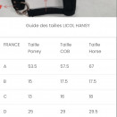 Licol Harcour noir (poney) neuf occasion