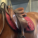 Tapis de selle Vestrum Bordeaux (cheval) occasion