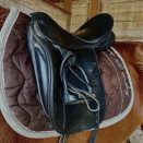 Selle dressage Stubben Maestoso luxe 17,5 pouces (2015) occasion