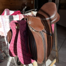Selle mixte Bates 17 pouces occasion