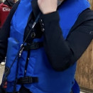 Gilet airbag Hit-Air bleu (S) occasion