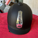 Bombe Choplin cuir noir (52-54) occasion