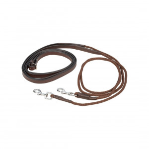 Rênes allemandes Protanner must cuir/corde marron (cheval) neuf occasion