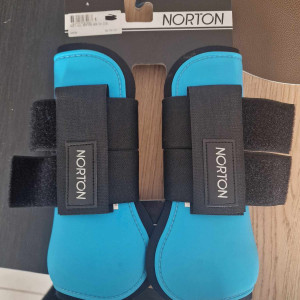 Guêtres Norton bleu (cheval) neuf occasion