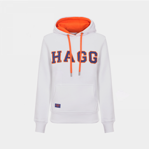 Sweat à capuche Hagg blanc (S) occasion
