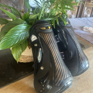 Guêtres Veredus Carbon gel noir (cheval) occasion