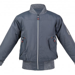 Blouson HKM Julia gris (8 ans) neuf occasion