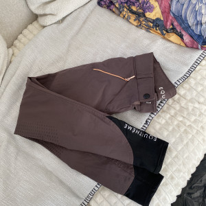 Pantalon équitation Equitheme Kenya marron (36) occasion