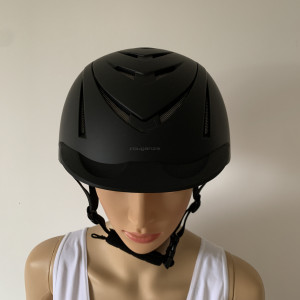 Casque équitation Fouganza noir (55-59) occasion