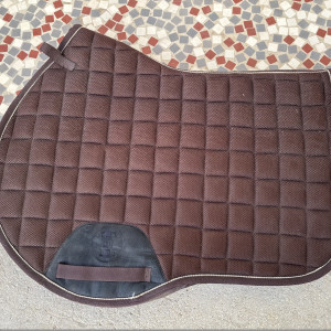 Tapis de selle TdeT respirant marron (cheval) occasion