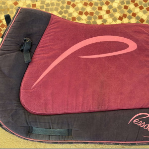 Tapis de selle Pessoa bordeaux (cheval) occasion