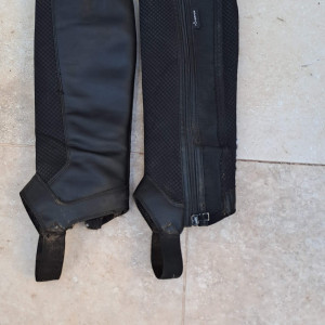 Mini chaps Decathlon noir (12 ans) occasion