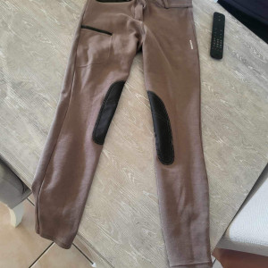 Pantalon équitation Fouganza marron (40) occasion