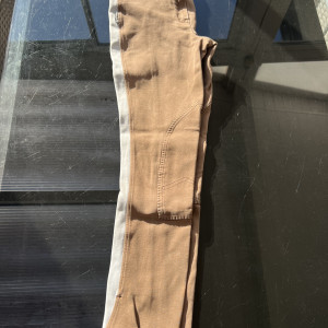 Pantalon équitation Equithème marron (36) occasion