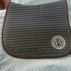Tapis de selle Harcour vert (cheval) occasion