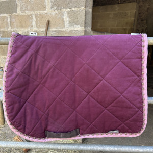 Tapis de selle Marta Morgan prune (cheval) occasion