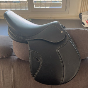 Selle mixte Fouganza 17 pouces occasion