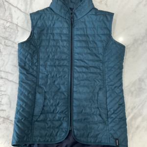 Blouson Fouganza sans manche bleu (14 ans) occasion