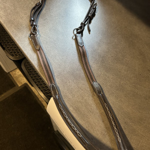 Collier de chasse + martinguale Fouganza (poney) occasion