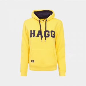 Sweat à capuche Hagg jaune (M) occasion