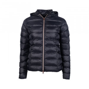 Blouson matelassée HKM Lena noir rose gold (XS) neuf occasion