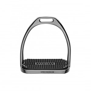 Etriers Sprenger semelles caoutchouc gris 12 cm (neuf) occasion