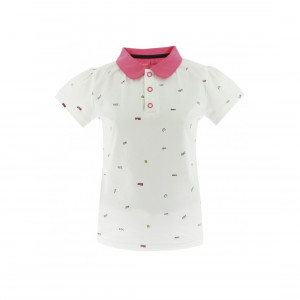 Polo Equi-kids Love blanc (6 ans) neuf occasion