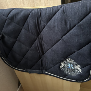 Tapis de selle Lami-Cell bleu (cheval) occasion