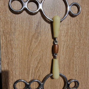 Mors Pessoa 4 anneaux double brisure 125 cm occasion