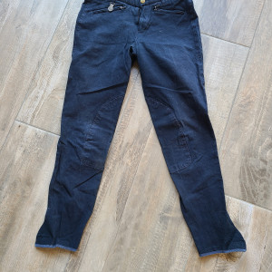 Pantalon d'équitation Equicomfort bleu marine (38) occasion