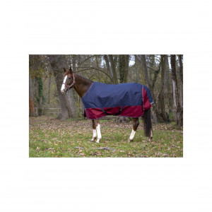 Couverture Equithème Tyrex 1200d bleu 125 cm (neuf) occasion