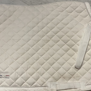 Tapis de selle Lami-Cell blanc (cheval) occasion