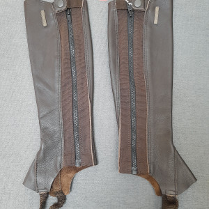 Chaps Horze Kendra cuir chocolat (XXS) neuf occasion