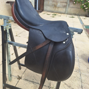 Selle mixte Brunet Pineau 17 pouces (2004) occasion