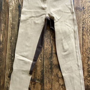 Pantalon équitation Fouganza beige (14 ans) occasion