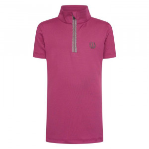Tee-shirt Impérial Riding manches courtes rose (6A) neuf occasion