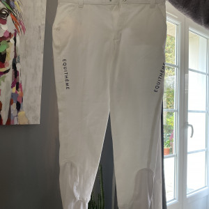 Pantalon blanc Equitheme homme occasion
