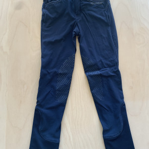 Pantalon équitation Equithème bleu (10 ans) occasion