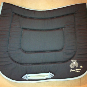 Tapis de selle Fouganza gris (shetland) occasion