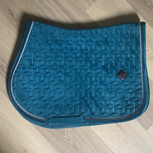 Tapis de selle Kentucky velvet emeraude (cheval) occasion