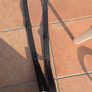 Etrivières de dressage Wintec noires (neuf) occasion