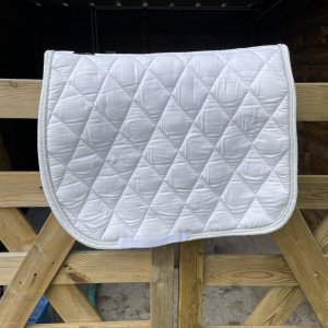 Tapis de selle Time Rider blanc occasion