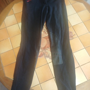 Pantalons équitation Fouganza noir (L) occasion Pantalons équitation Fouganza noir (L) occasion