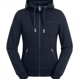 Sweat ELT zippé à capuche nottingham bleu marine (XL) neuf occasion